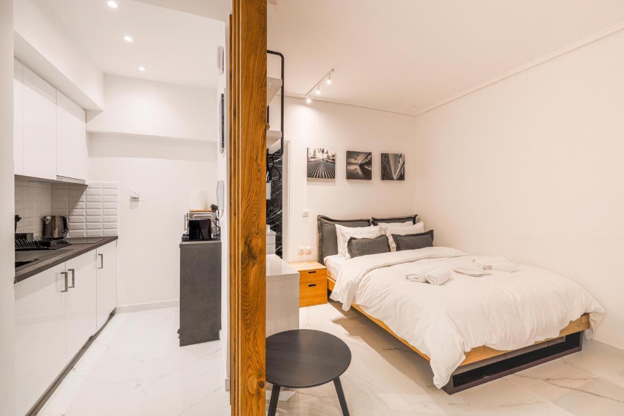 Apartamento Exceptional Hiend Studio In Kolonaki Heart Atenas Exterior foto